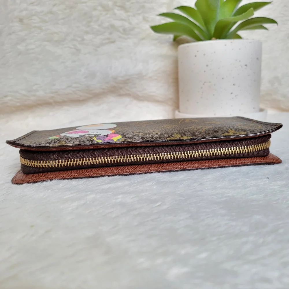 💕LIMITED Edition LOUIS VUITTON Panda Porte-monnaie Zip Wallet Monogram